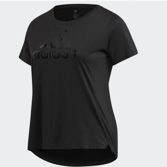 NWT Adidas Women's Glam On Boston Tee ~sz 2X - Picture 3 of 5